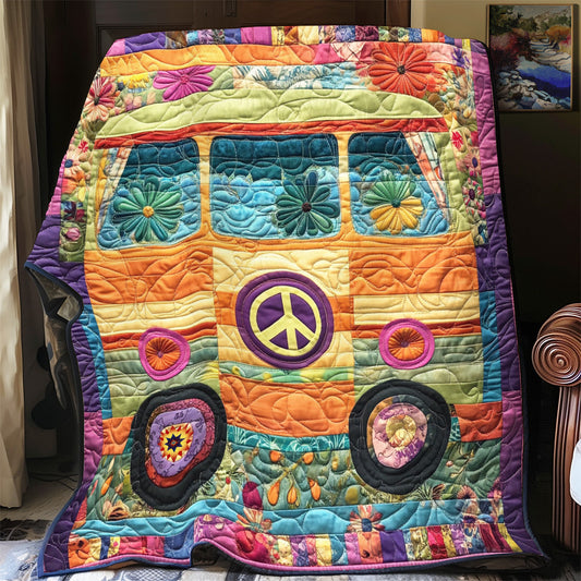 Happy Hippie Road YR2712047CL Quilt