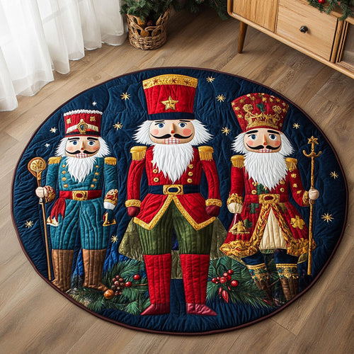 Nutcracker Charm CW2208004CL Quilted Round Mat