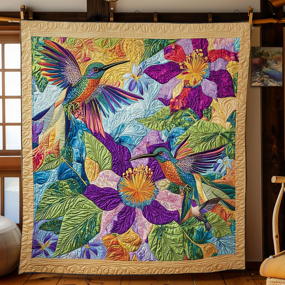 Hummingbird WN0811008CL Quilt