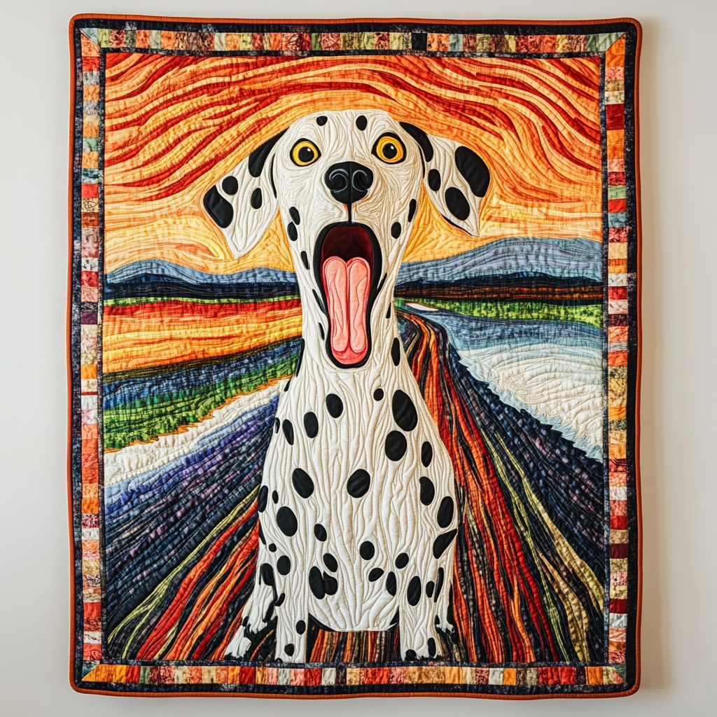 Dalmatian Horror WN2509047CL Quilt