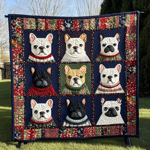 French Bulldog WJ0110004CL Quilt