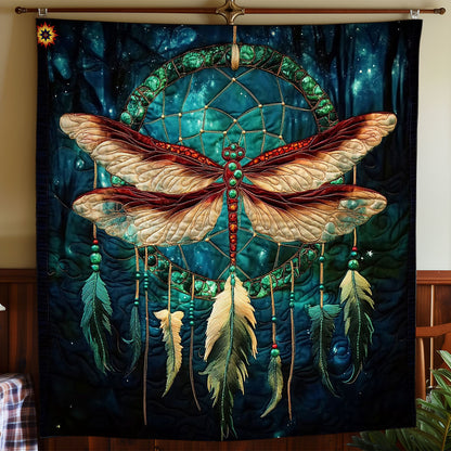 Dreamcatcher Dragonfly WY0312027CL Quilt