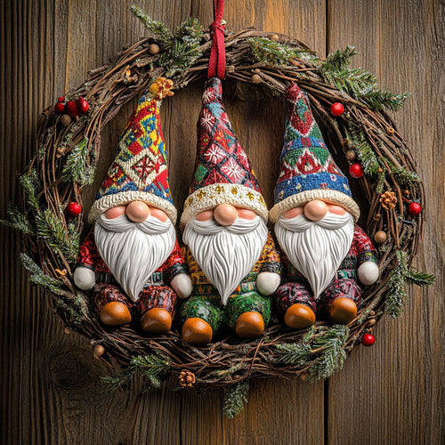 Winter Gnome Joy WN1410040CL Christmas Ornament