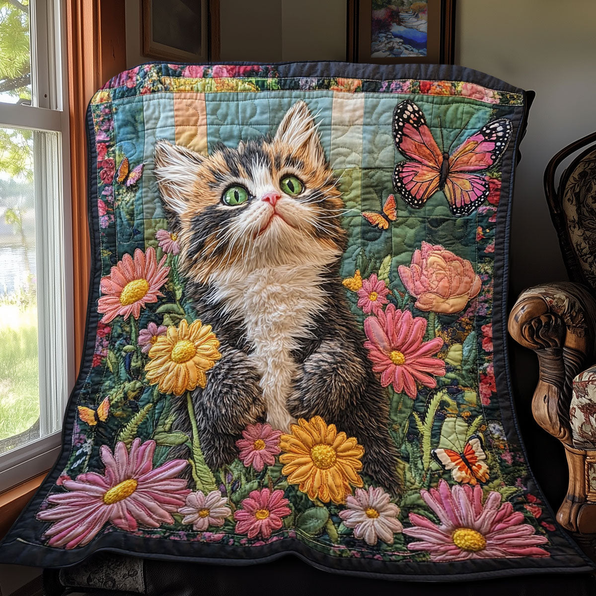 Blossom Whiskers CP1107044CL Quilt