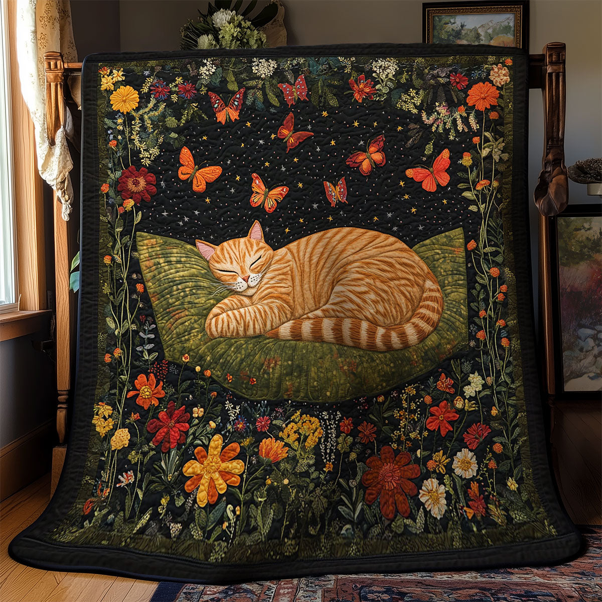 Sleeping Cat WY1502068CL Quilt