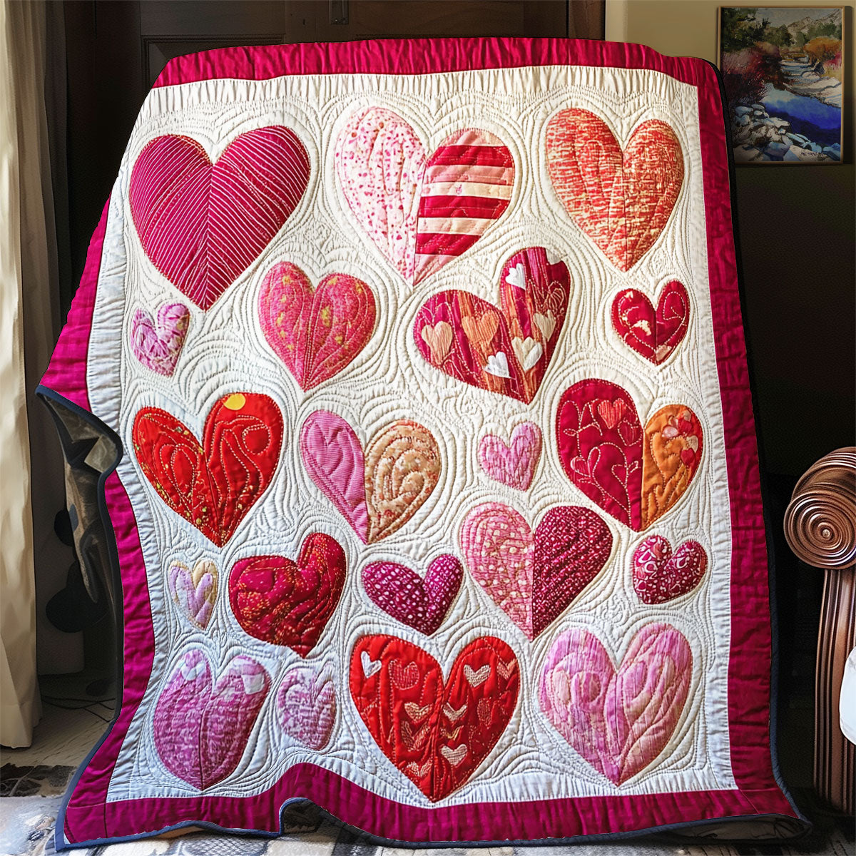 Heart Valentine WX0302039CL Quilt