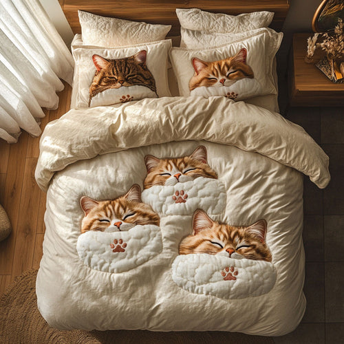 Sleeping Relax Cat CP1904147CL Duvet Cover Set