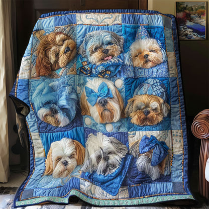 Shih Tzu Plush WN1209019CL Quilt