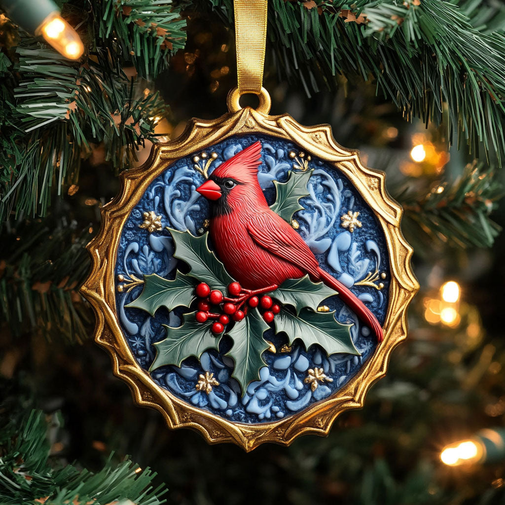 Cardinal Spirit WN1410009CL Christmas Ornament