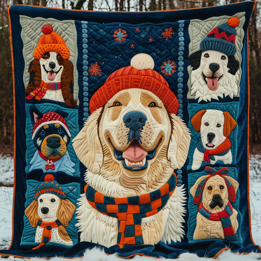 Warm Dogs WN1909027CL Quilt