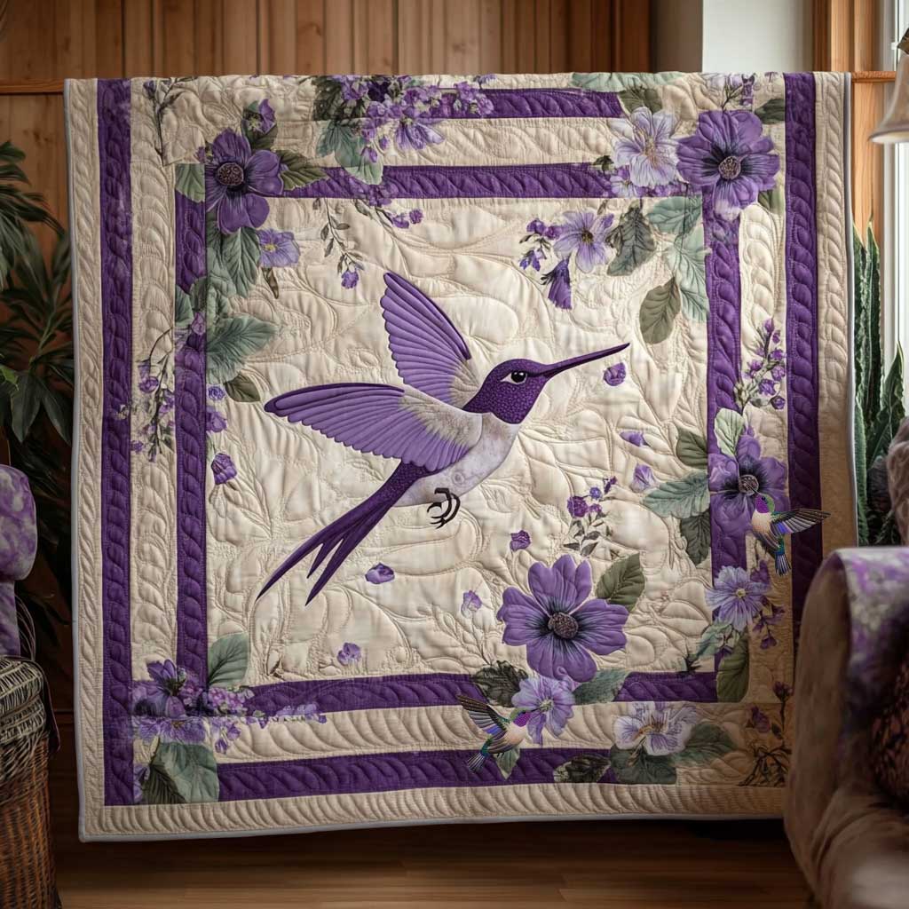 Hummingbird Lilac Dream WN0210025CL Quilt