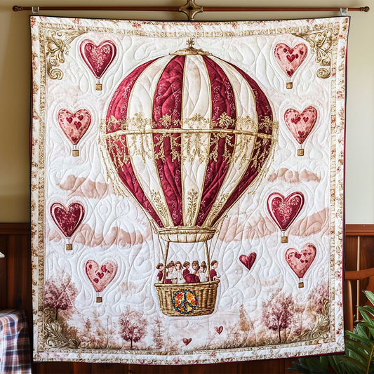 Heart Balloon WP2312025CL Quilt