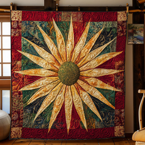 Mystic Trigger Flower WY1502069CL Quilt