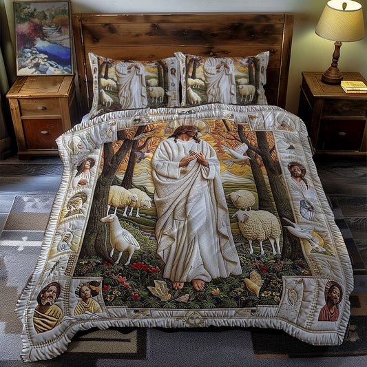 Jesus Shine On Us WN0310112CL Duvet Cover Set