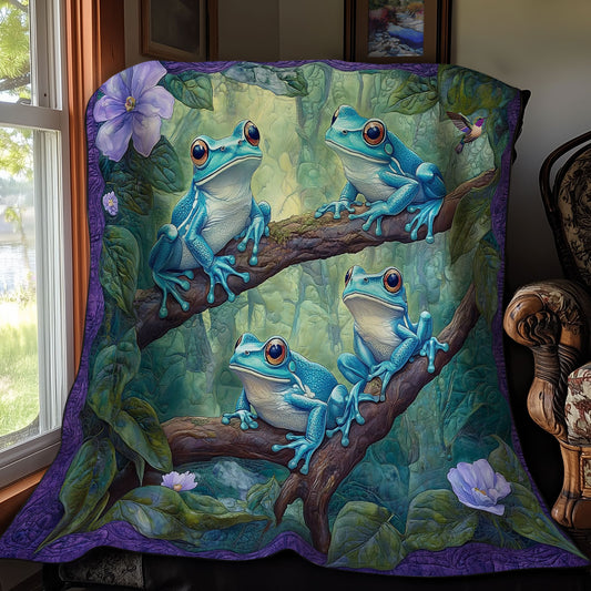Forest Of Frog WY0611031CL Quilt