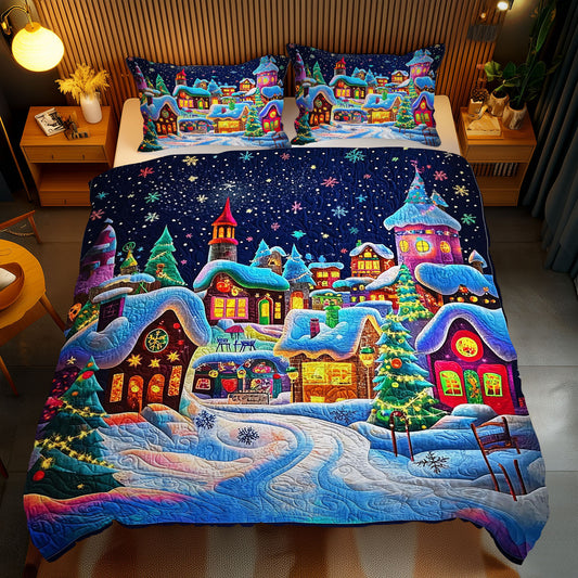 Christmas Village WJ0811027CL Duvet Cover Set