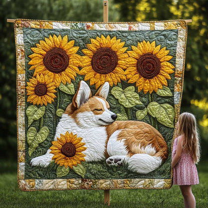 Corgi Sunlit Snooze WN2809053CL Quilt