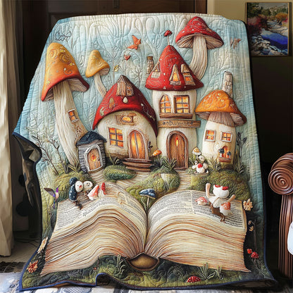 Mushroom Book WY2011041CL Quilt