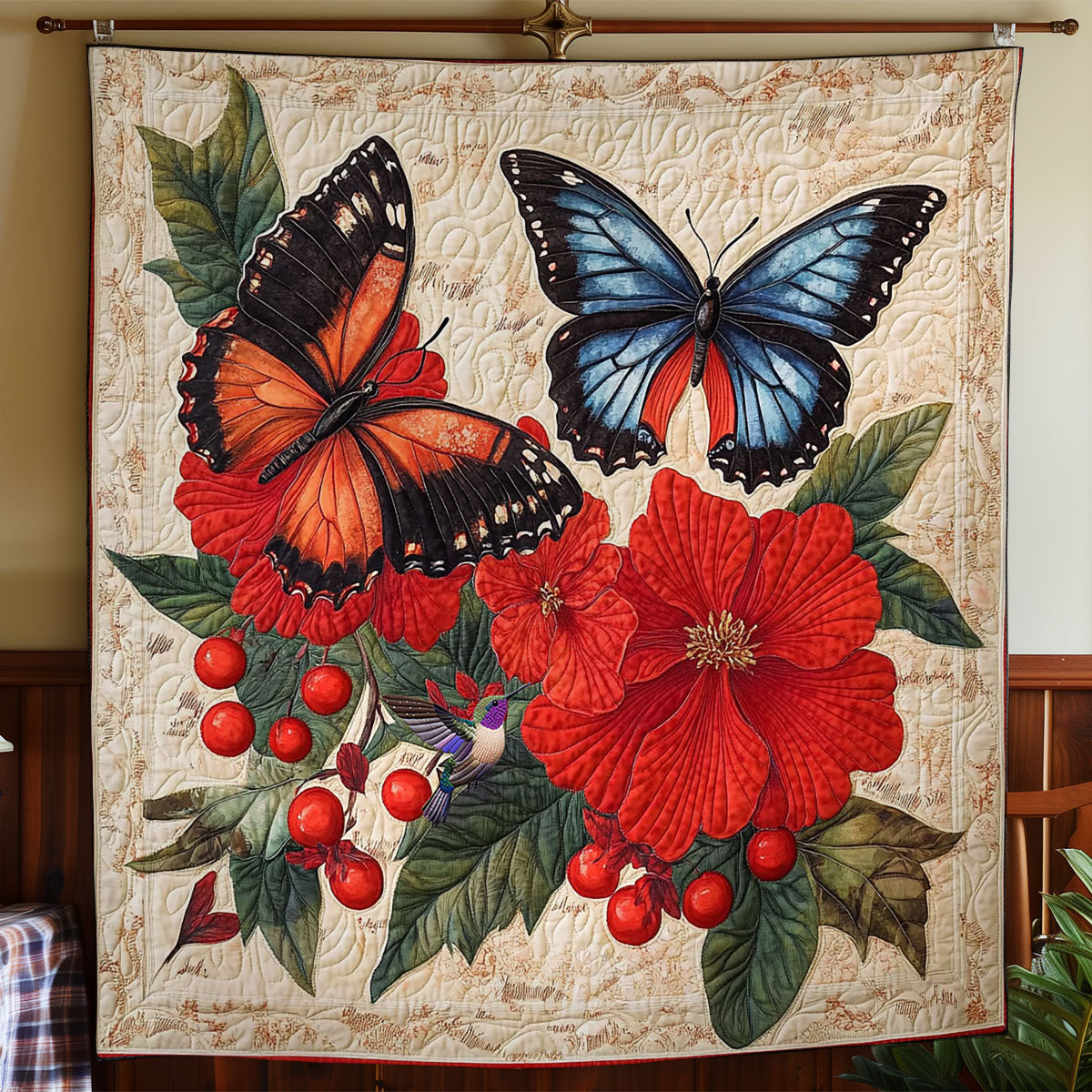 Butterfly WY2511024CL Quilt