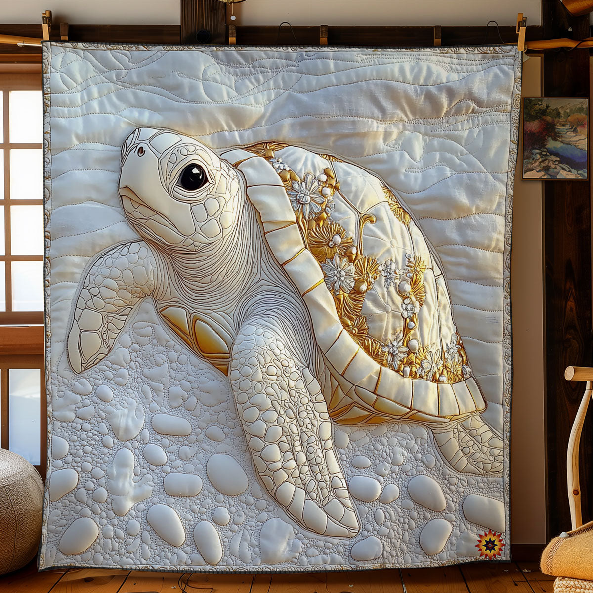 White Turtle WY2011014CL Quilt