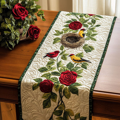 Goldfinches Nesst CP2104035CL Quilted Table Runner