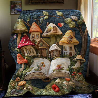 Magic Mushroom Forest Book WY1811054CL Quilt