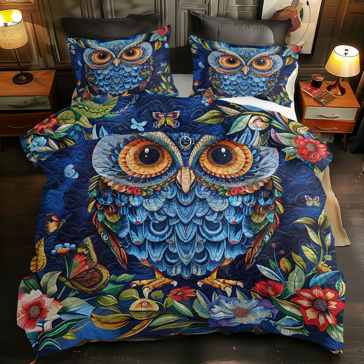 Enchanting Owl WJ1309030CL Duvet Cover Set