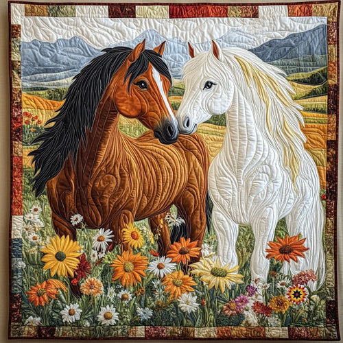 Horse In Love WJ1012022CL Quilt