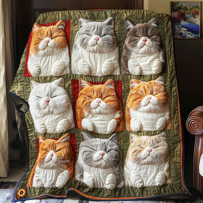 Charming Cat  WX2612011CL Quilt