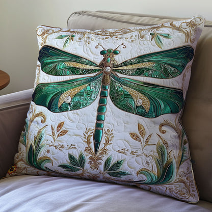 Green Dragonfly WY0412089CL Quilt Pillow Case