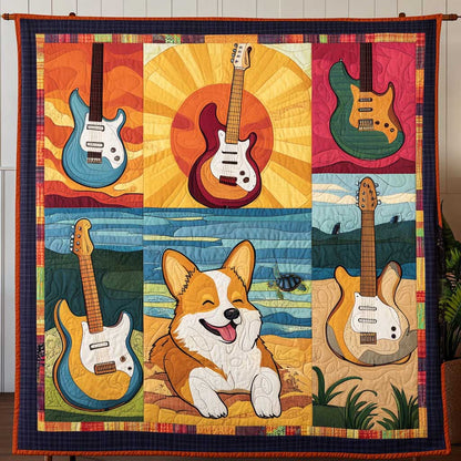 Corgi Guitar Grooves WN0410054CL Quilt