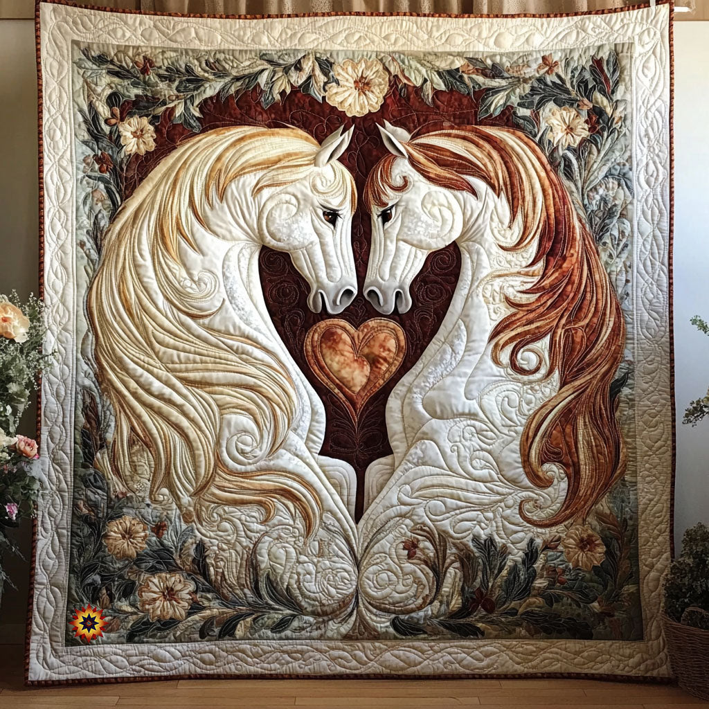 Harmony Of The Heart WJ1812012CL Quilt