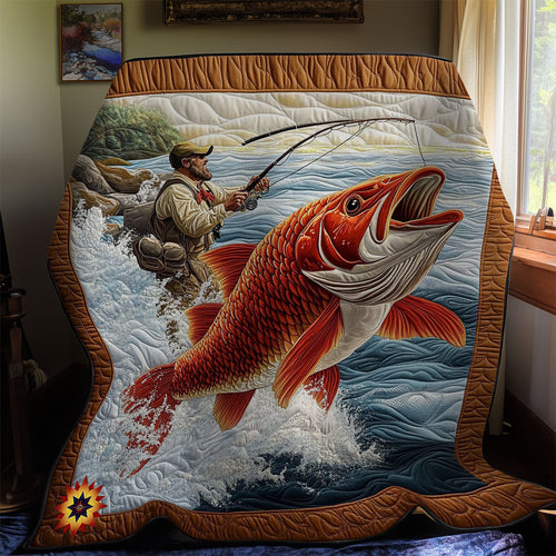 Fishing WY1012034CL Quilt
