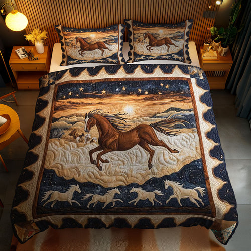 Horse Victory WN2410062CL Duvet Cover Set