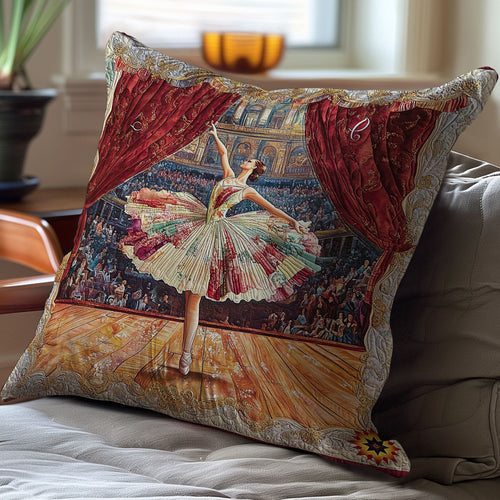 Ballet Dancer WY2212001CL Quilt Pillow Case