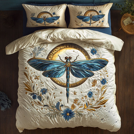 Golden Glow Butterfly CW2409035CL Duvet Cover Set