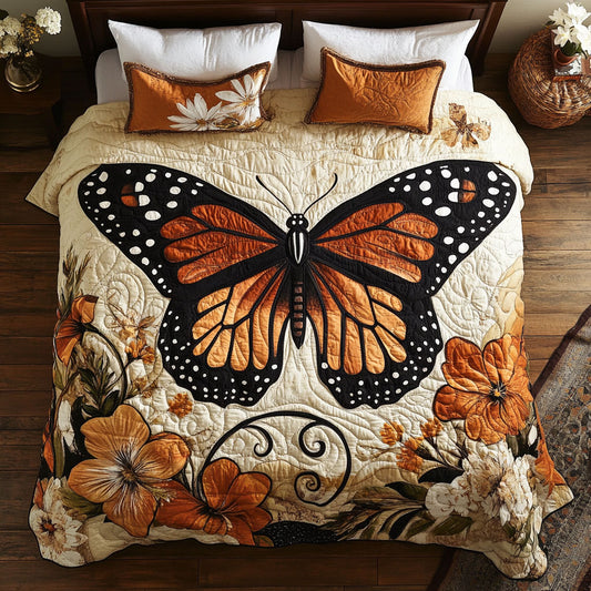 Majestic Monarch Butterfly WT1701007CL Duvet Cover Set