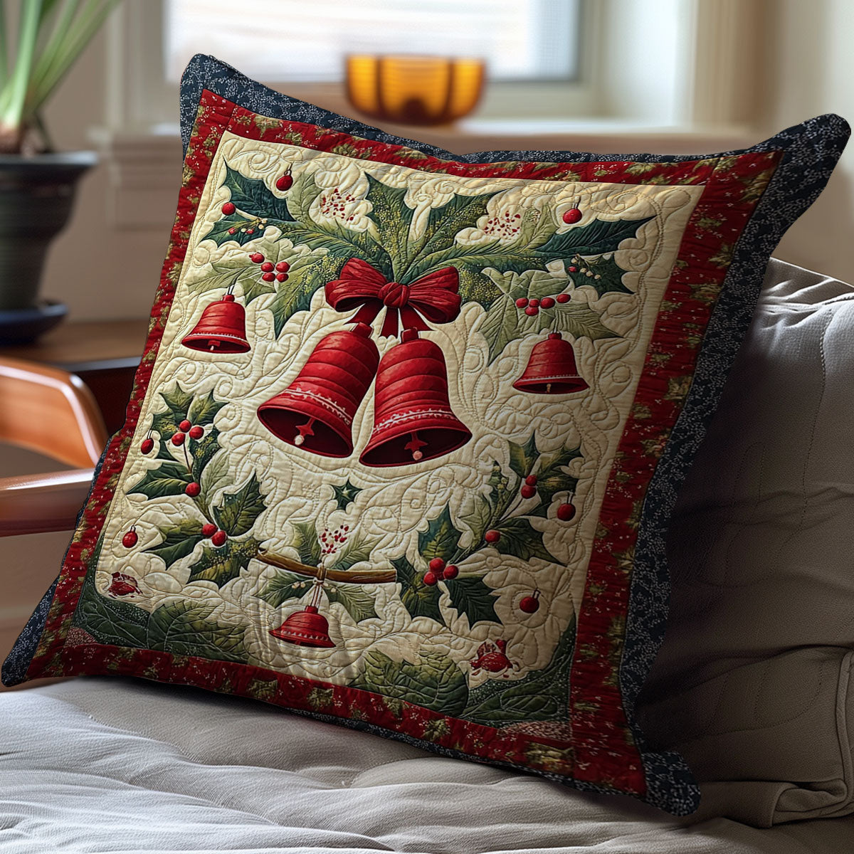 Jingle Bell WJ0811034CL Quilt Pillow Case