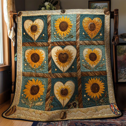 Sunshine Heart WN2211023CL Quilt