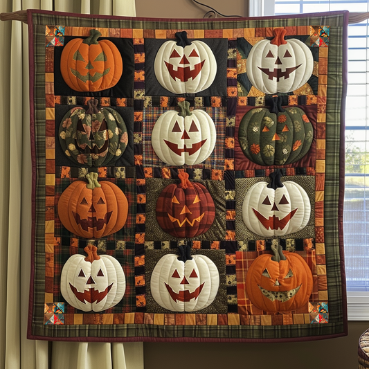 Halloween Pumpkin WG1810001CL Quilt