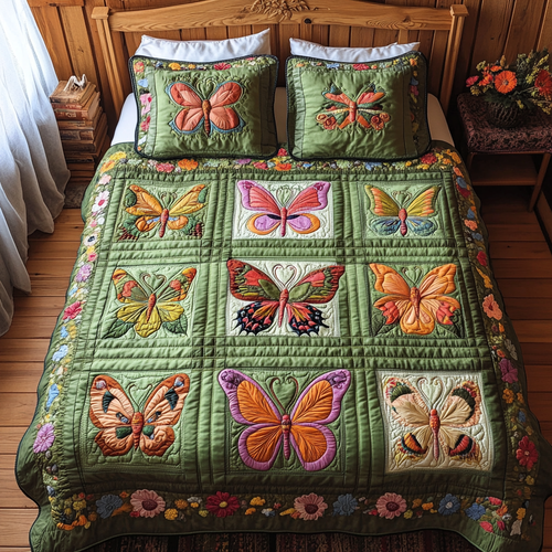 Colorful Butterfly WY0901083CL Duvet Cover Set