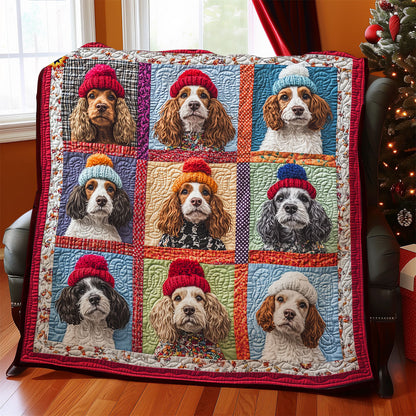 Cocker Spaniel WY2111014CL Quilt