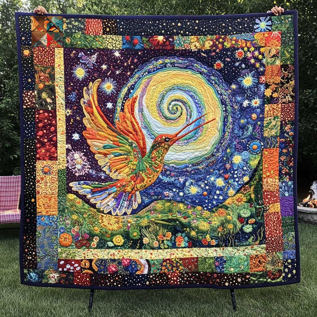 Hummingbird's Hidden Wonders WN0810018CL Quilt