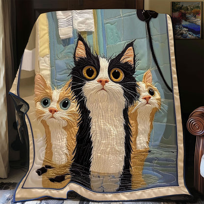 Wet Cats CP0307053CL Quilt