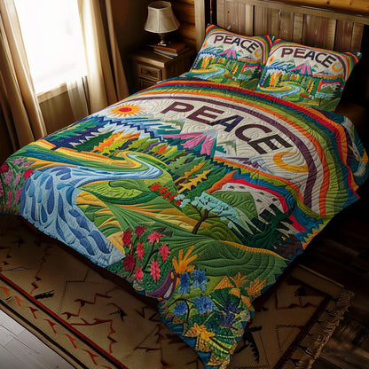 Hippie Peace WJ2410027CL Duvet Cover Set