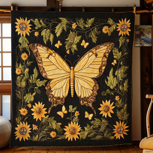 Butterfly And Blooms WN1912027CL Quilt