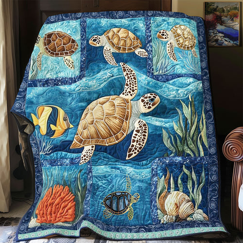 Turtle Sea Habitat WP1311016CL Quilt