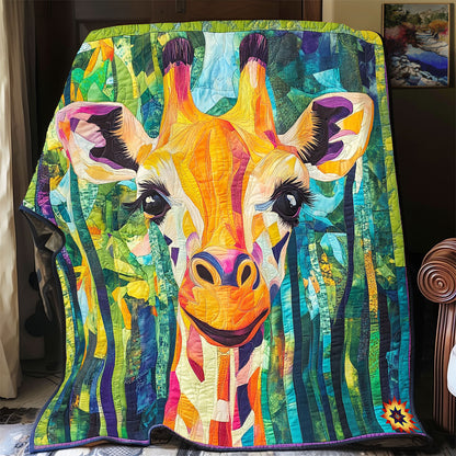 Abstract Giraffe WY1411014CL Quilt