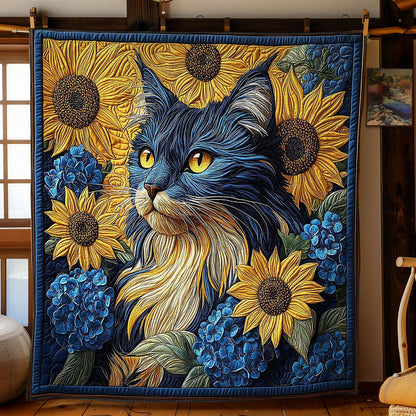 Cat Bloom CW2504031CL Quilt