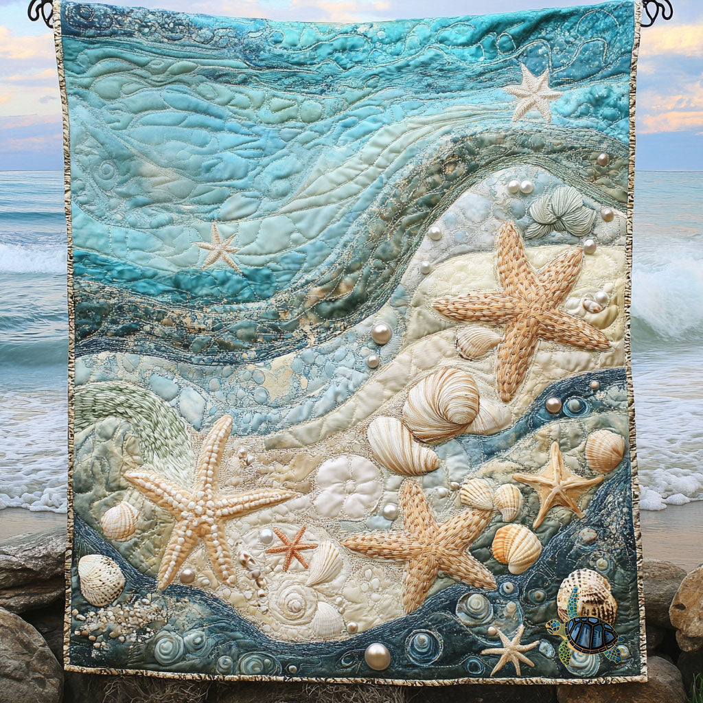 Starfish WU0310004CL Quilt